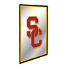 USC Trojans SC - Framed Mirrored Wall Sign USC Trojans SC - Framed Mirrored Wall Sign