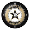 Vanderbilt Commodores Modern Disc Wall Clock | The Fan-Brand | NCVAND-510-01 Vanderbilt Commodores Modern Disc Wall Clock | The Fan-Brand | NCVAND-510-01