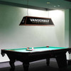 Vanderbilt Commodores Premium Wood Pool Table Light - Black / Anchor