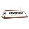 Vanderbilt Commodores Premium Wood Pool Table Light - White / Star | The Fan-Brand | NCVAND-330-01A