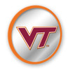 Virginia Tech Hokies Modern Disc Mirrored Wall Sign 2 Virginia Tech Hokies Modern Disc Mirrored Wall Sign 2
