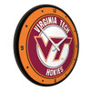 Virginia Tech Hokies Modern Disc Wall Clock Virginia Tech Hokies Modern Disc Wall Clock
