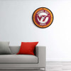 Virginia Tech Hokies Modern Disc Wall Clock Virginia Tech Hokies Modern Disc Wall Clock