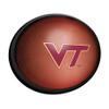 Virginia Tech Hokies Pigskin - Oval Slimline Lighted Wall Sign Virginia Tech Hokies Pigskin - Oval Slimline Lighted Wall Sign