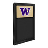 Washington Huskies Chalk Note Board - Gold / Black Frame Washington Huskies Chalk Note Board - Gold / Black Frame