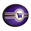 Washington Huskies Oval Slimline Lighted Wall Sign - Purple Washington Huskies Oval Slimline Lighted Wall Sign - Purple