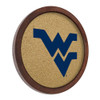 West Virginia Mountaineers Faux Barrel Framed Cork Board - Color Logo West Virginia Mountaineers Faux Barrel Framed Cork Board - Color Logo