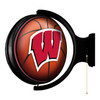 Wisconsin Badgers Basketball - Original Round Rotating Lighted Wall Sign Wisconsin Badgers Basketball - Original Round Rotating Lighted Wall Sign