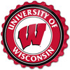 Wisconsin Badgers Bottle Cap Wall Sign | The Fan-Brand | NCWISB-210-01 Wisconsin Badgers Bottle Cap Wall Sign | The Fan-Brand | NCWISB-210-01