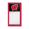 Wisconsin Badgers Dry Erase Note Board - Red Frame / Black | The Fan-Brand | NCWISB-610-01B