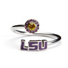 LSU Tiger Stainless Steel Adjustable Ring | Stone Armory | LSU601 LSU Tiger Stainless Steel Adjustable Ring | Stone Armory | LSU601