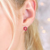 Ohio State Buckeyes Sterling Silver Stud Earrings | Stone Armory | OH-OSU300