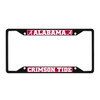 Alabama Crimson Tide License Plate Frame - Black | Logo Chair | 102-F128-BLK