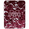 Mississippi State Bulldogs 63" x 86" Raschel Throw Blanket | College Covers | MSTTH Mississippi State Bulldogs 63" x 86" Raschel Throw Blanket | College Covers | MSTTH