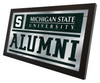 Michigan State Spartans Alumni Wall Mirror | Holland Bar Stool Co. | MAlumMichSt