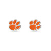 Clemson Tigers Paw Stud Earrings | Stone Armory | CL302 Clemson Tigers Paw Stud Earrings | Stone Armory | CL302
