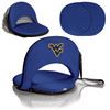 West Virginia Mountaineers Portable Reclining Seat | Picnic Time | 626-00-138-834-0 West Virginia Mountaineers Portable Reclining Seat | Picnic Time | 626-00-138-834-0