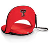 Texas Tech Red Raiders Portable Reclining Seat - Red | Picnic Time | 626-00-100-574-0 Texas Tech Red Raiders Portable Reclining Seat - Red | Picnic Time | 626-00-100-574-0
