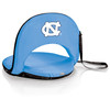 UNC Tar Heels Portable Reclining Seat - Carolina Blue Seat | Picnic Time | 626-00-137-414-0