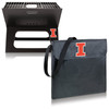 Illinois Fighting Illini Portable Charcoal BBQ Grill | Picnic Time | 775-00-175-214-0 Illinois Fighting Illini Portable Charcoal BBQ Grill | Picnic Time | 775-00-175-214-0