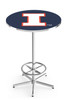 Illinois Fighting Illini Pub Table | Holland Bar Stool  | L216C4228IlliniU