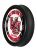 Utah Utes Indoor/Outdoor LED Wall Clock | Holland Bar Stool Co. | ODClk14BK-08UtahUn