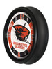 Oregon State Beavers Indoor/Outdoor LED Wall Clock  | Holland Bar Stool Co. | ODClk14BK-08OregSt Oregon State Beavers Indoor/Outdoor LED Wall Clock  | Holland Bar Stool Co. | ODClk14BK-08OregSt