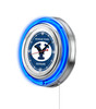 BYU Cougars Double Neon Wall Clock | Holland Bar Stool Co. | Clk15BrigYn BYU Cougars Double Neon Wall Clock | Holland Bar Stool Co. | Clk15BrigYn