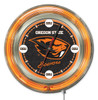 Oregon State Beavers  Double Neon Wall Clock | Holland Bar Stool Co. | Clk15OregSt Oregon State Beavers  Double Neon Wall Clock | Holland Bar Stool Co. | Clk15OregSt
