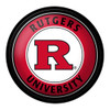 Rutgers Scarlet Knights: Modern Disc Wall Sign - Black Frame | The Fan-Brand | NCRTGR-230-01A Rutgers Scarlet Knights: Modern Disc Wall Sign - Black Frame | The Fan-Brand | NCRTGR-230-01A