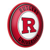 Rutgers Scarlet Knights: Modern Disc Wall Sign - Scarlet Frame | The Fan-Brand | NCRTGR-230-01B Rutgers Scarlet Knights: Modern Disc Wall Sign - Scarlet Frame | The Fan-Brand | NCRTGR-230-01B
