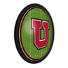 Utah Utes: On the 50 - Slimline Lighted Wall Sign | The Fan-Brand | NCUTAH-130-22