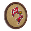 Utah Utes: Mascot - "Faux" Barrel Framed Cork Board - Color Logo | The Fan-Brand | NCUTAH-632-02A Utah Utes: Mascot - "Faux" Barrel Framed Cork Board - Color Logo | The Fan-Brand | NCUTAH-632-02A