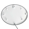 Washington State Cougars: Oval Slimline Lighted Wall Sign - Gray | The Fan-Brand | NCWAST-140-01B