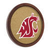Washington State Cougars: Logo - "Faux" Barrel Framed Cork Board - Color Logo | The Fan-Brand | NCWAST-632-01A Washington State Cougars: Logo - "Faux" Barrel Framed Cork Board - Color Logo | The Fan-Brand | NCWAST-632-01A