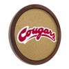 Washington State Cougars: "Faux" Barrel Framed Cork Board - Color Logo | The Fan-Brand | NCWAST-632-02A Washington State Cougars: "Faux" Barrel Framed Cork Board - Color Logo | The Fan-Brand | NCWAST-632-02A