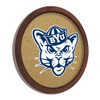 BYU Cougars: Mascot - "Faux" Barrel Framed Cork Board - Color | The Fan-Brand | NCBYUC-632-02A