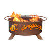 Washington State Cougars Portable Fire Pit Grill | Patina | F216 Washington State Cougars Portable Fire Pit Grill | Patina | F216