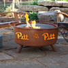 Pittsburgh Panthers Portable Fire Pit Grill | Patina | F228 Pittsburgh Panthers Portable Fire Pit Grill | Patina | F228