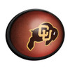 Colorado Buffaloes Oval Slimline Lighted Wall Sign - Pigskin | The Fan-Brand | NCCOBF-140-21