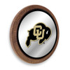 Colorado Buffaloes "Faux" Barrel Top Mirrored Wall Sign - Gold Edge | The Fan-Brand | NCCOBF-245-01B
