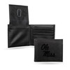 Mississippi Rebels Black Laser Engraved Bill-fold Wallet | Rico Industries | LEBIL160201BK Mississippi Rebels Black Laser Engraved Bill-fold Wallet | Rico Industries | LEBIL160201BK