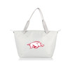 Arkansas Razorbacks Eco-Friendly Cooler Tote Bag - White | Picnic Time | 516-01-133-036-0 Arkansas Razorbacks Eco-Friendly Cooler Tote Bag - White | Picnic Time | 516-01-133-036-0