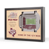 Texas A&M Aggies 25-Layer StadiumView Wall Art | Stadium Views | 9022497