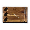 Georgia Tech Yellow Jackets Delio Acacia Cheese Cutting Board & Tools Set | Picnic Time | 833-00-512-193-0 Georgia Tech Yellow Jackets Delio Acacia Cheese Cutting Board & Tools Set | Picnic Time | 833-00-512-193-0