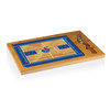 Kansas Jayhawks Icon Glass Top Cutting Board & Knife Set | Picnic Time | 910-00-505-245-0 Kansas Jayhawks Icon Glass Top Cutting Board & Knife Set | Picnic Time | 910-00-505-245-0