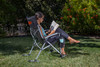Oklahoma State Cowboys Outdoor Rocking Camp Chair | Picnic Time | 805-01-175-464-0