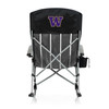 Washington Huskies Outdoor Rocking Camp Chair | Picnic Time | 805-01-175-624-0