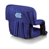 North Carolina Tar Heels Ventura Portable Reclining Stadium Seat | Picnic Time | 618-00-138-414-0