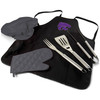 Kansas State Wildcats BBQ Apron Tote Pro Grill Set | Picnic Time | 635-88-179-254-0 Kansas State Wildcats BBQ Apron Tote Pro Grill Set | Picnic Time | 635-88-179-254-0